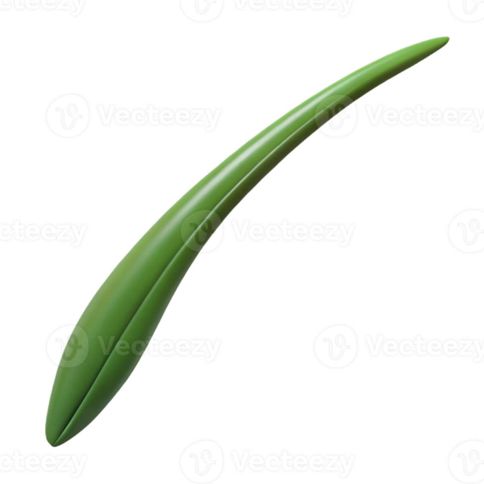 dramatic minimalist Single blade of grass premium png