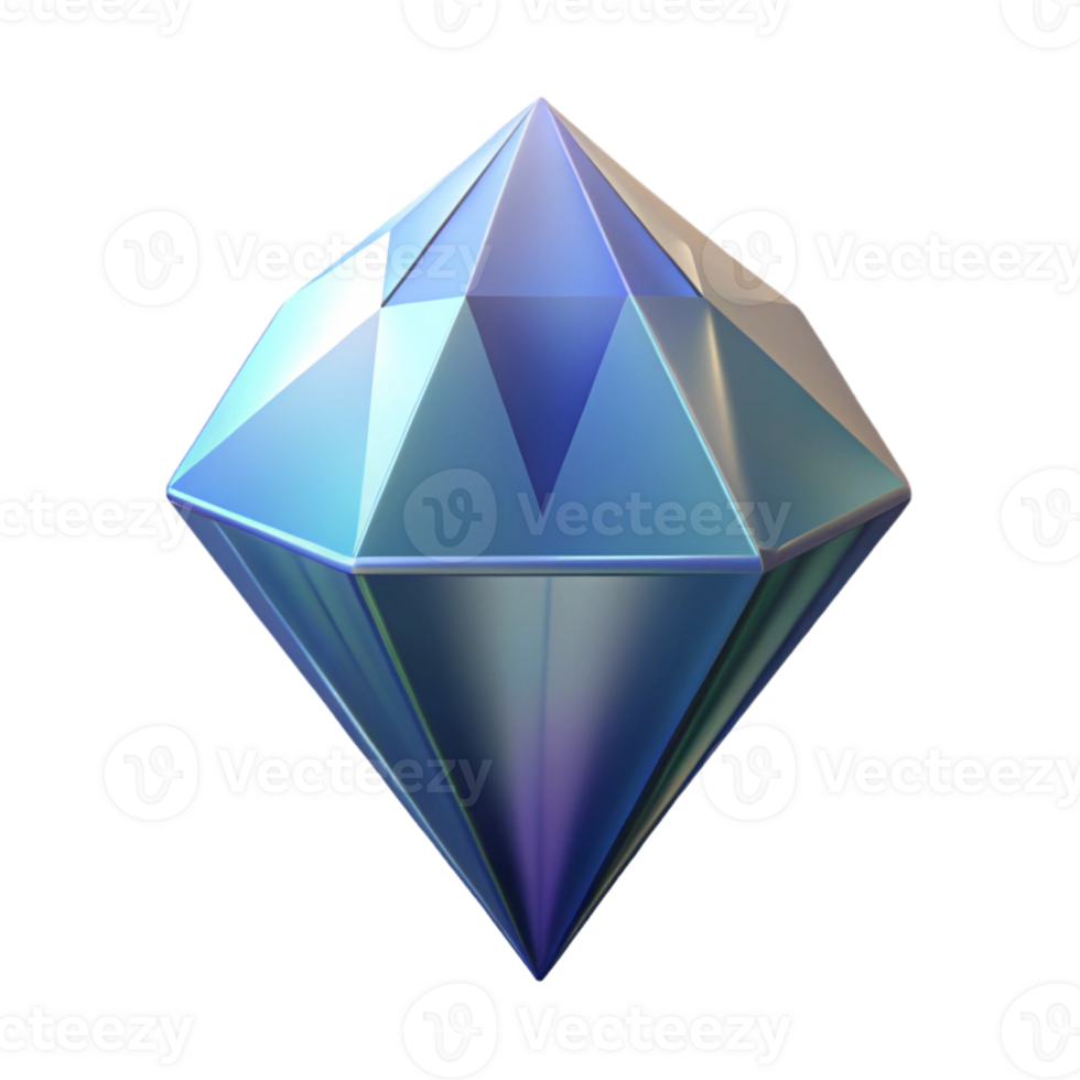 extraordinary abstract A levitating crystal with sharp facets genuine png