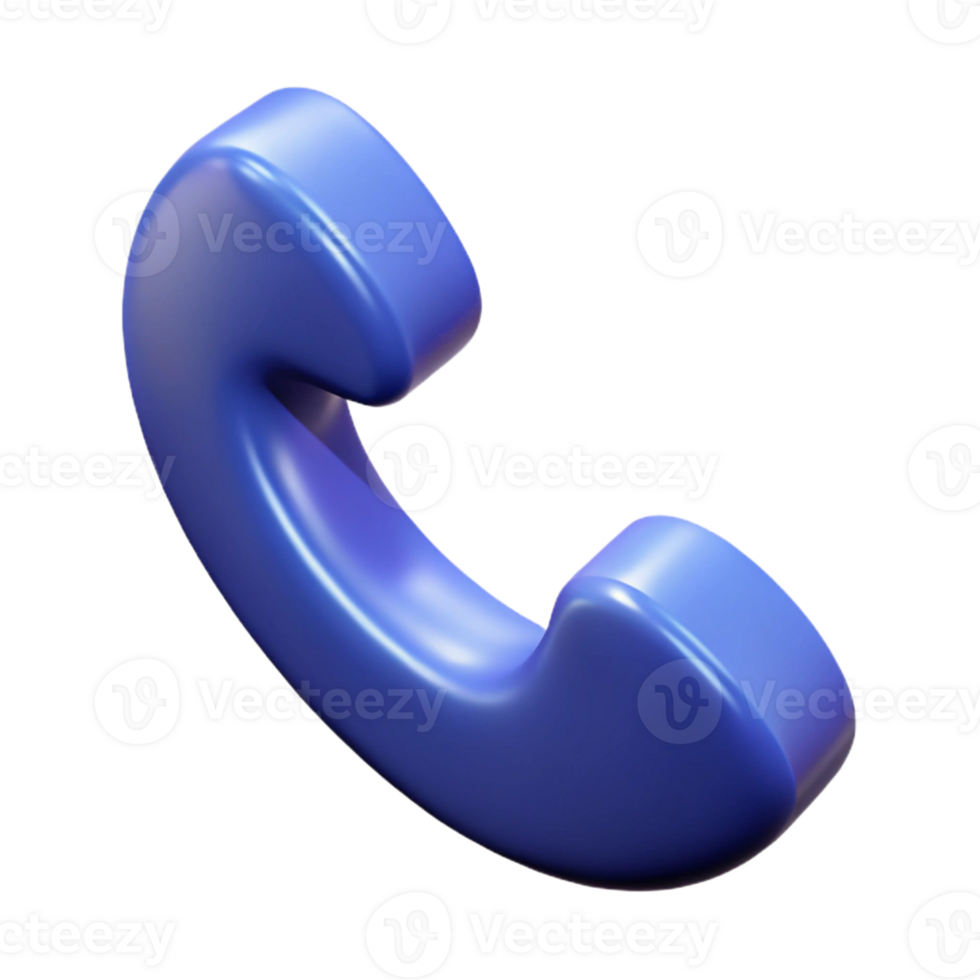 elegant vintage A single, stylized telephone icon high resolution png