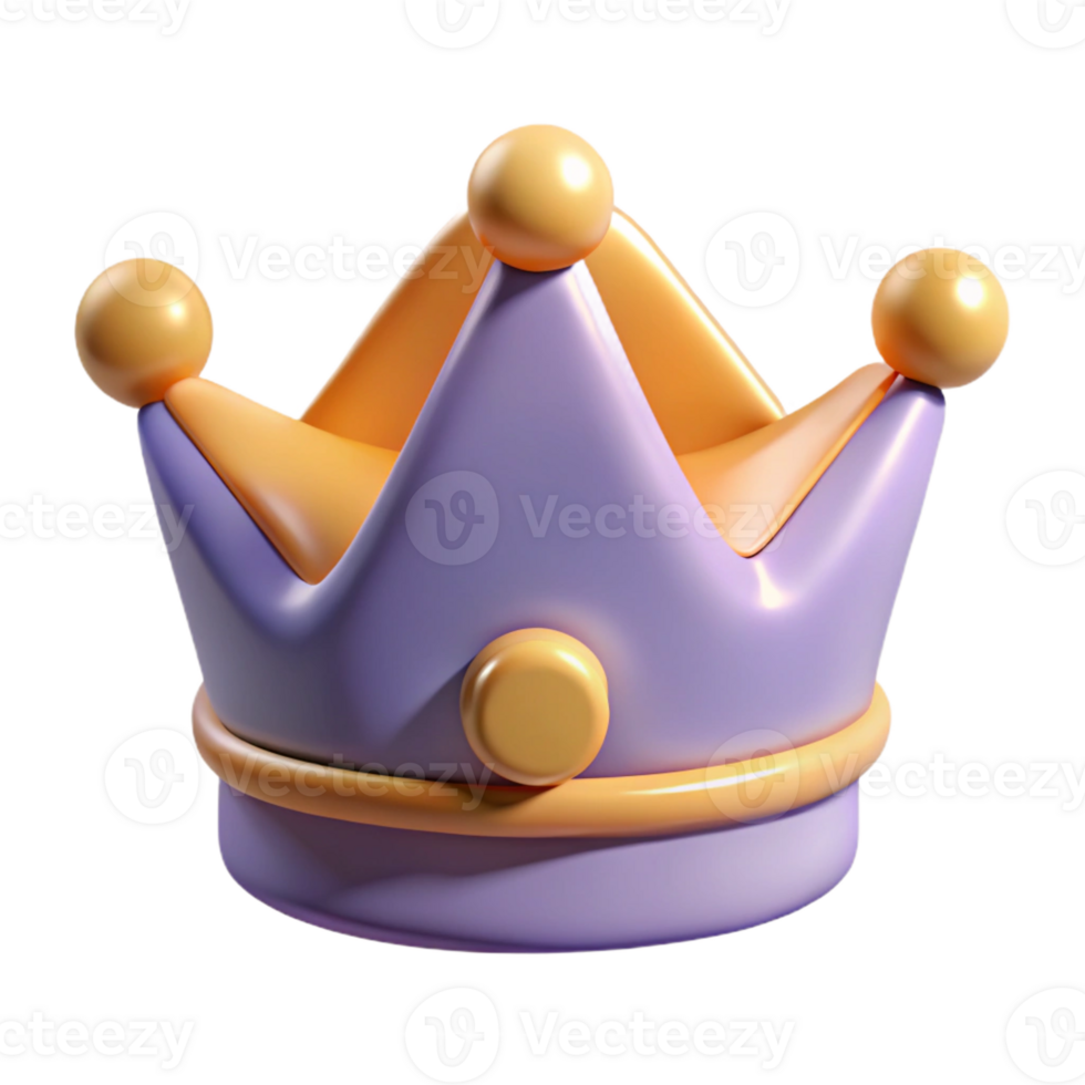 serene rustic A single, stylized crown icon detailed png