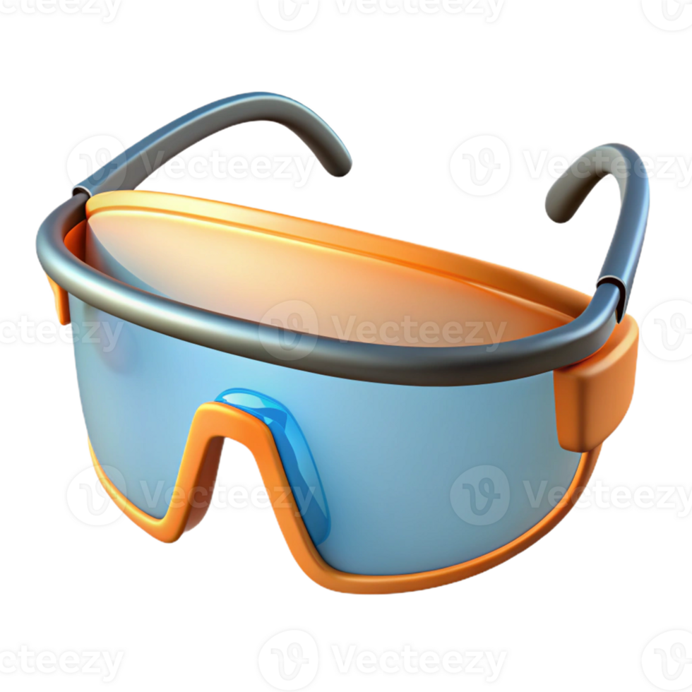 elegant minimalist Safety glasses, clear, exclusive png