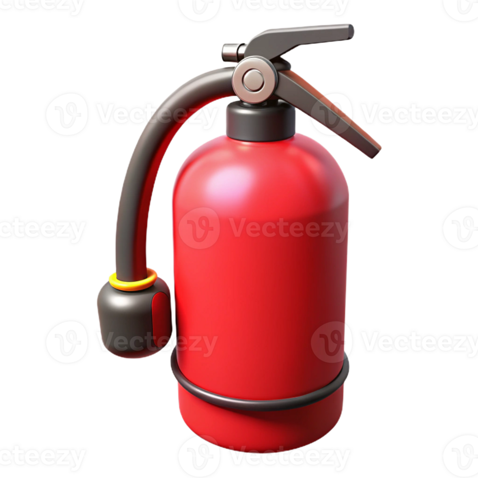 impressive creative Fire extinguisher, red, professional png