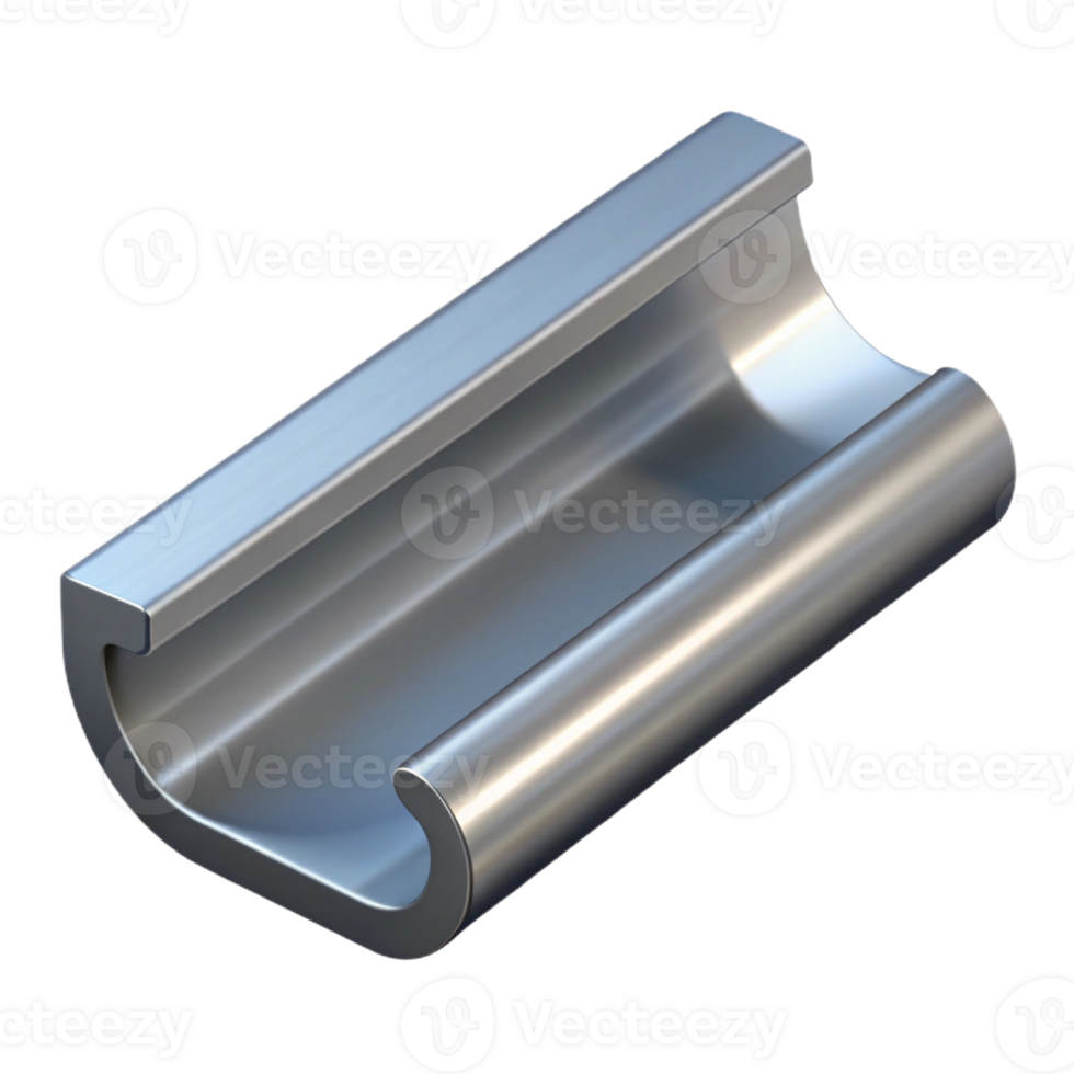 dramatic minimalist Gutter, aluminum, high quality png