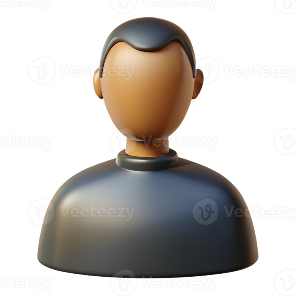magnificent classic Silhouette of a man authentic png