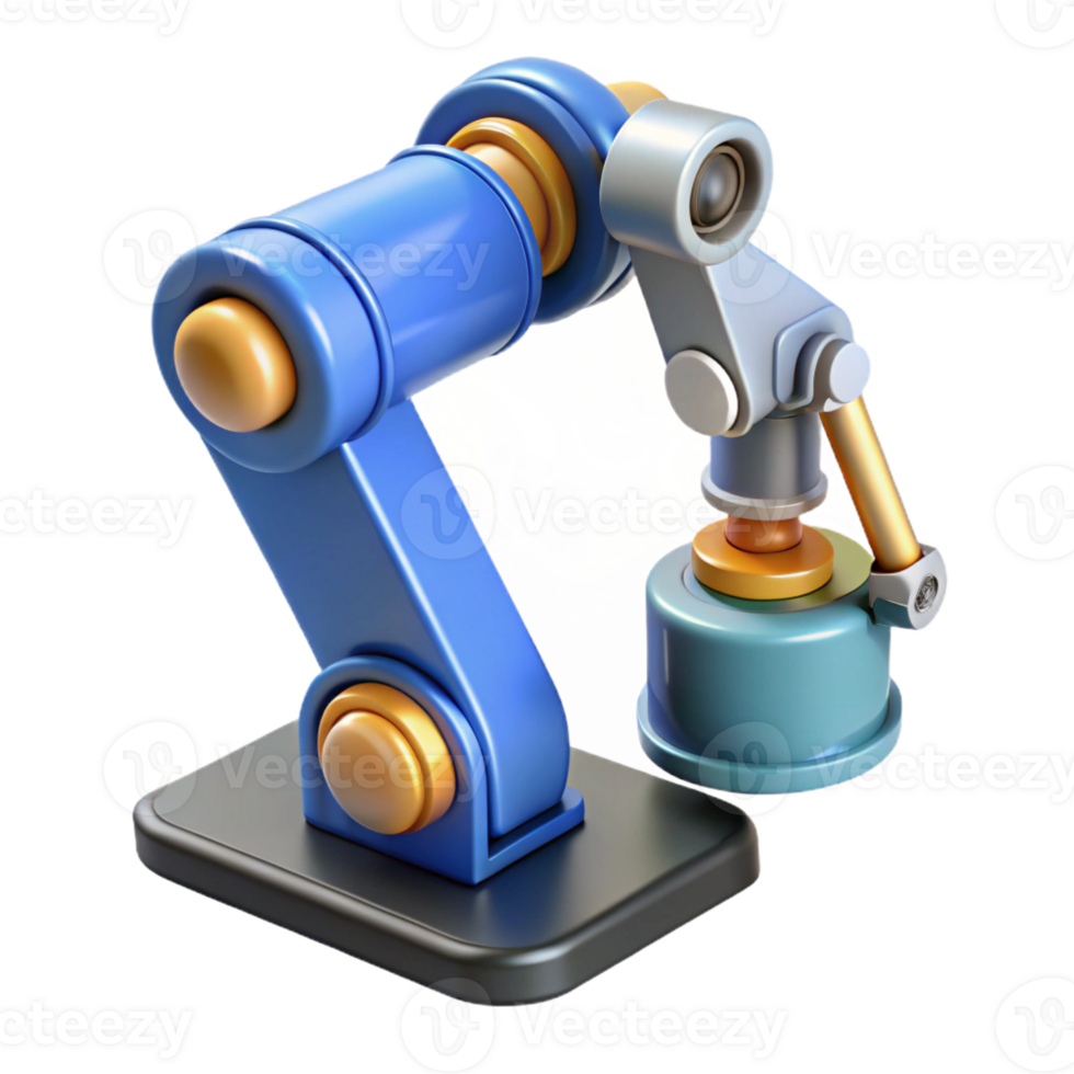 magnificent abstract Robot arm holding a circuit board professional png
