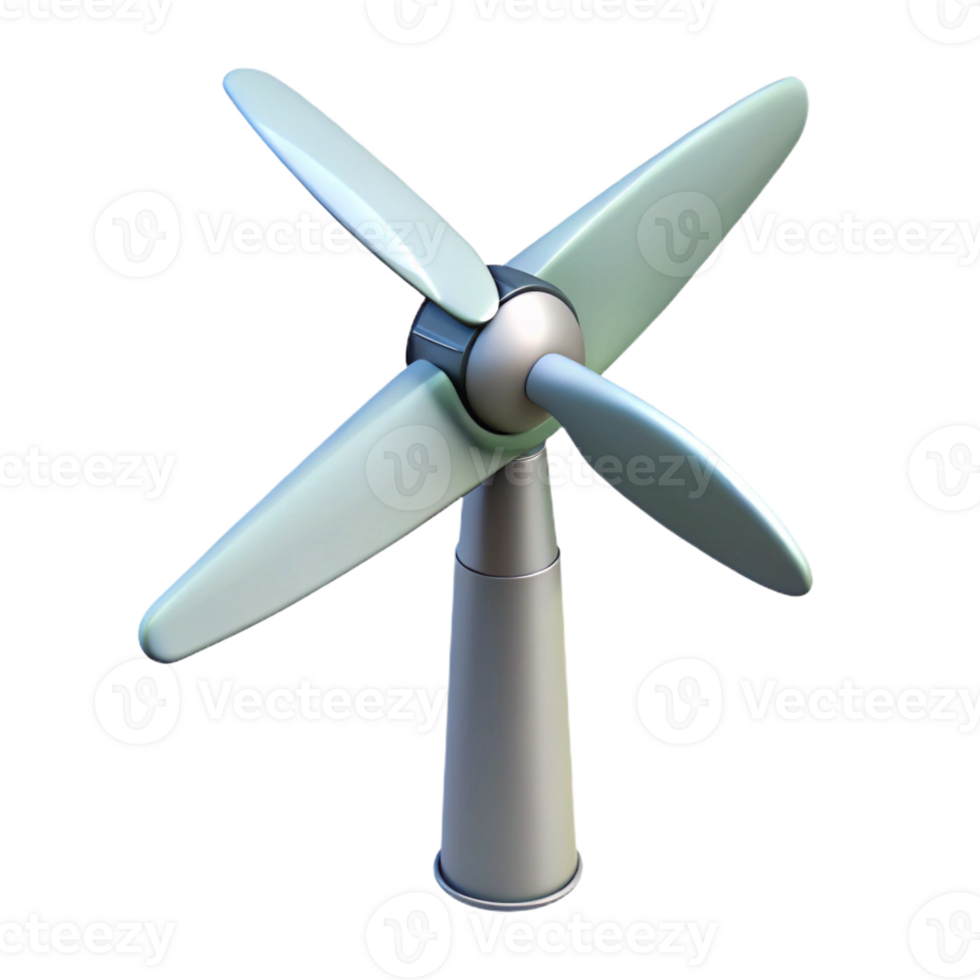 magnificent contemporary Wind turbine blade detailed png