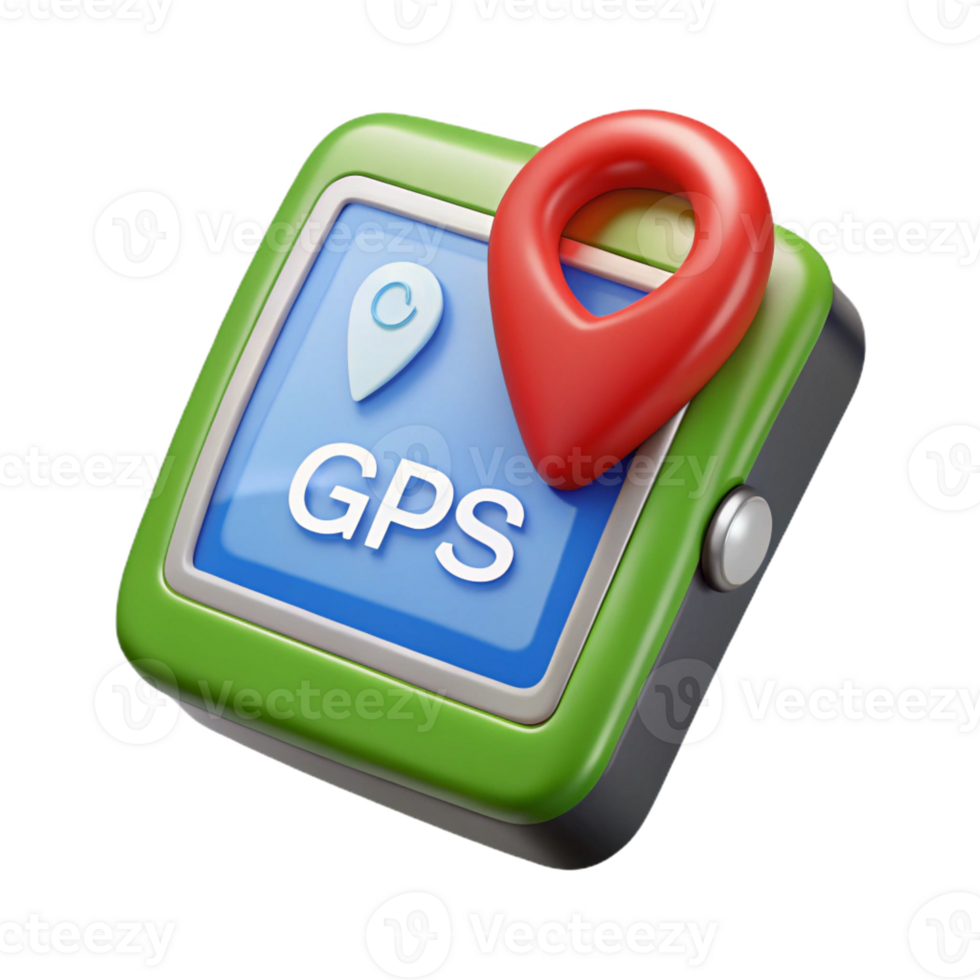 stunning minimalist GPS navigation device with map display authentic png
