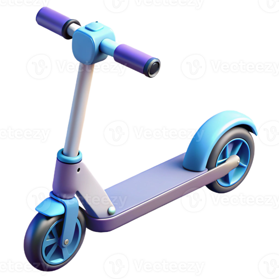 impressive rustic Electric scooter with handlebar exclusive png