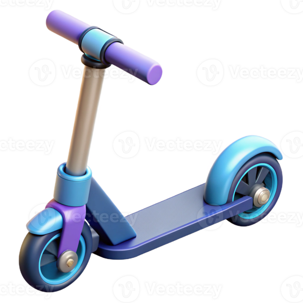 stunning modern Electric scooter with handlebar original png