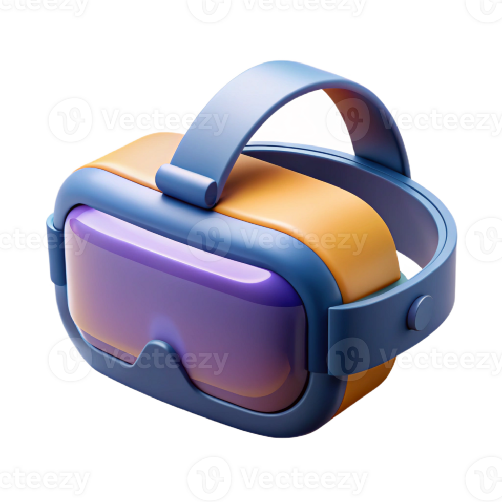 serene modern Metaverse virtual reality headset high resolution png