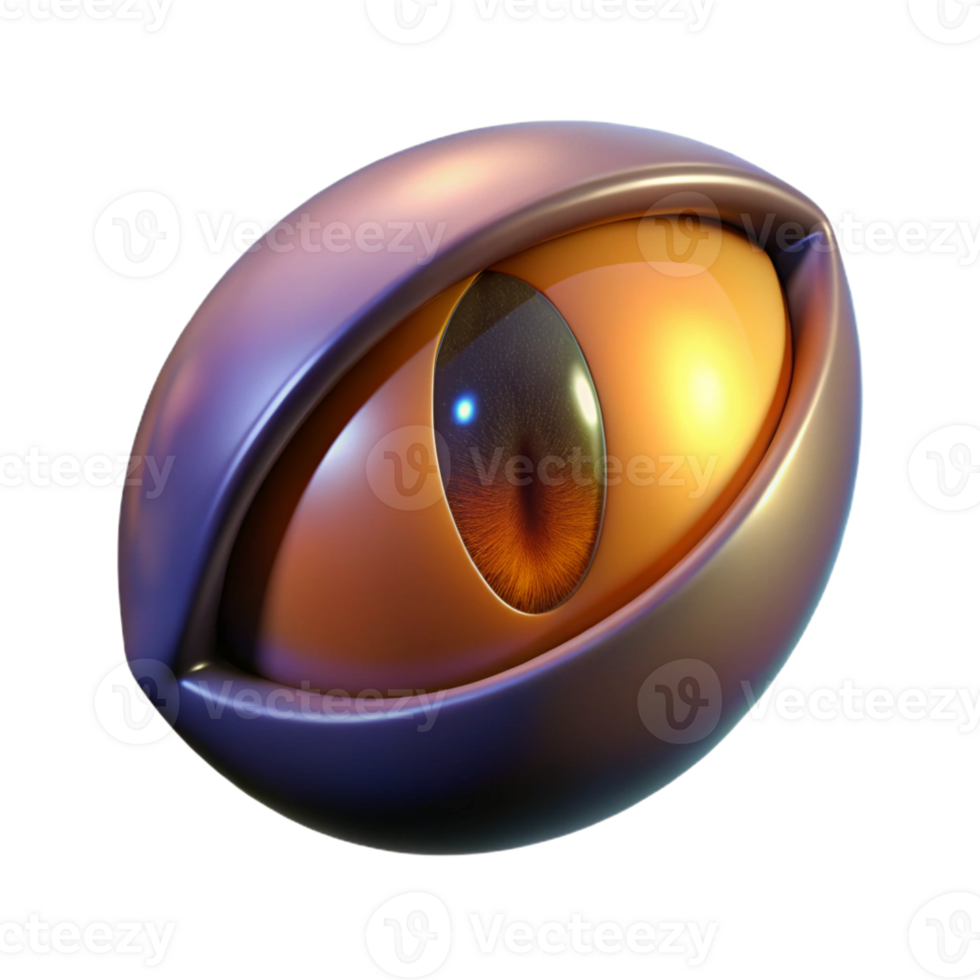 stunning modern Close-up of cat eye high resolution png