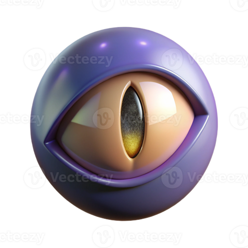 impressive classic Close-up of cat eye genuine png