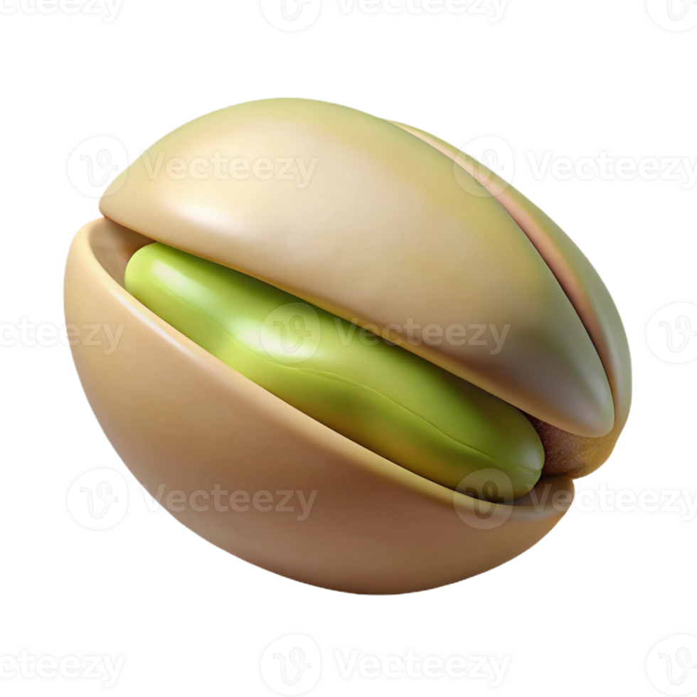 wonderful artistic Single pistachio nut high resolution png