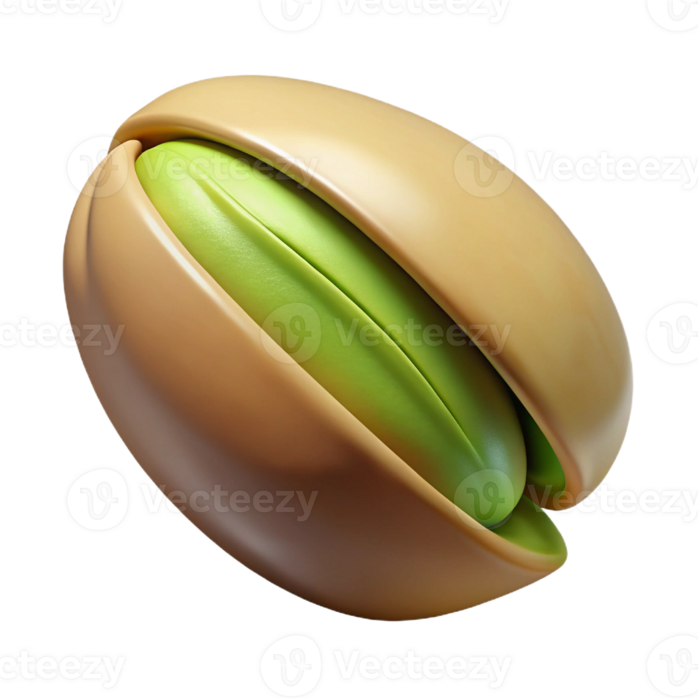 magnificent vintage Single pistachio nut original png