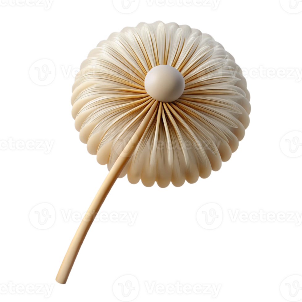 impressive minimalist Single dandelion seedhead professional png