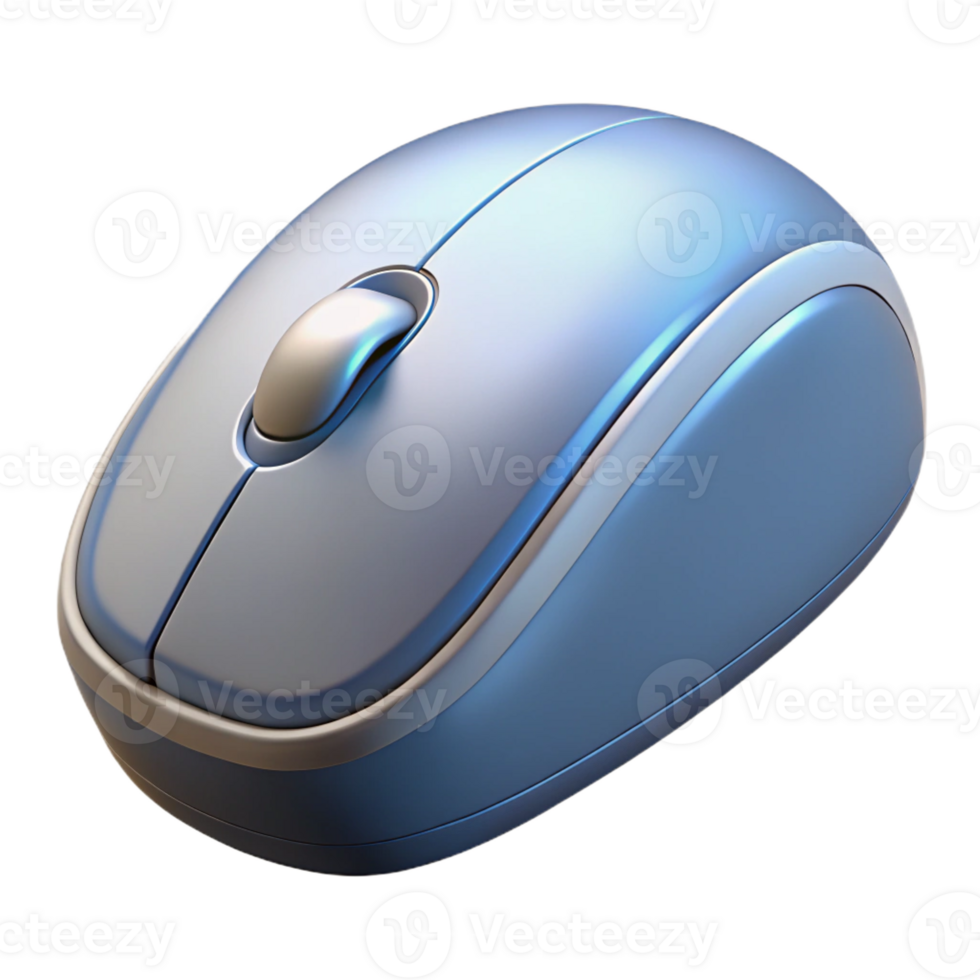 magnificent classic A computer mouse, ergonomic shape high quality png