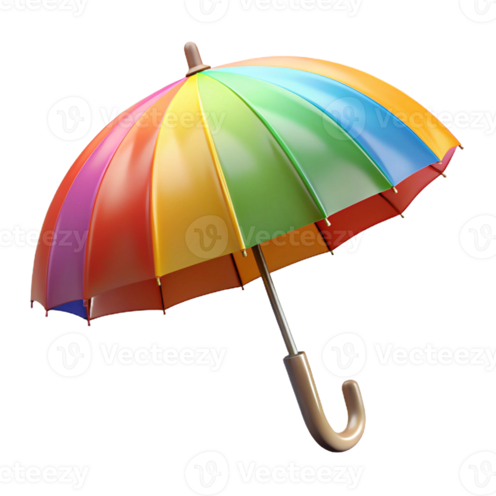 serene classic An umbrella, open, colorful canopy genuine png