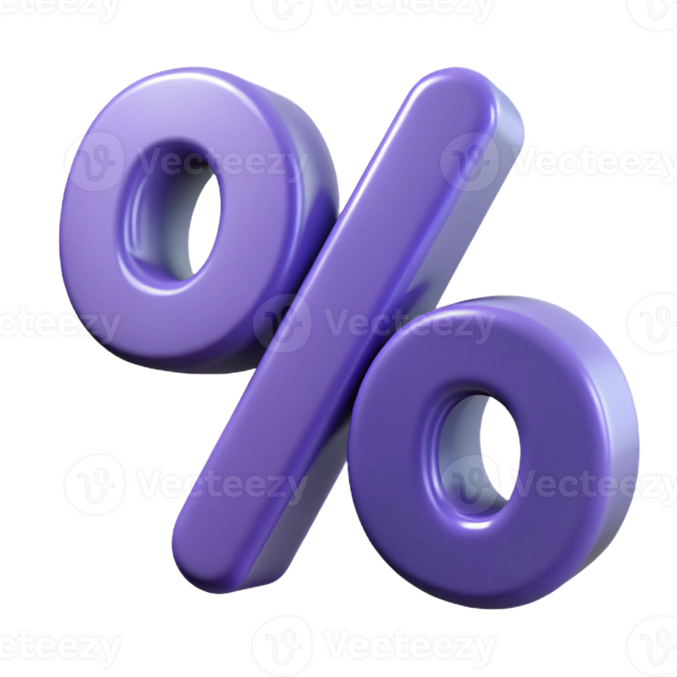 stunning rustic A percentage sign, modern font 4K png