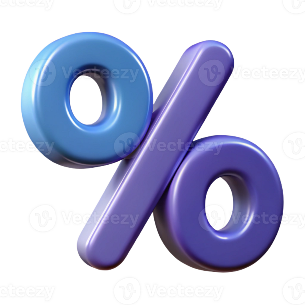 dramatic traditional A percentage sign, modern font detailed png