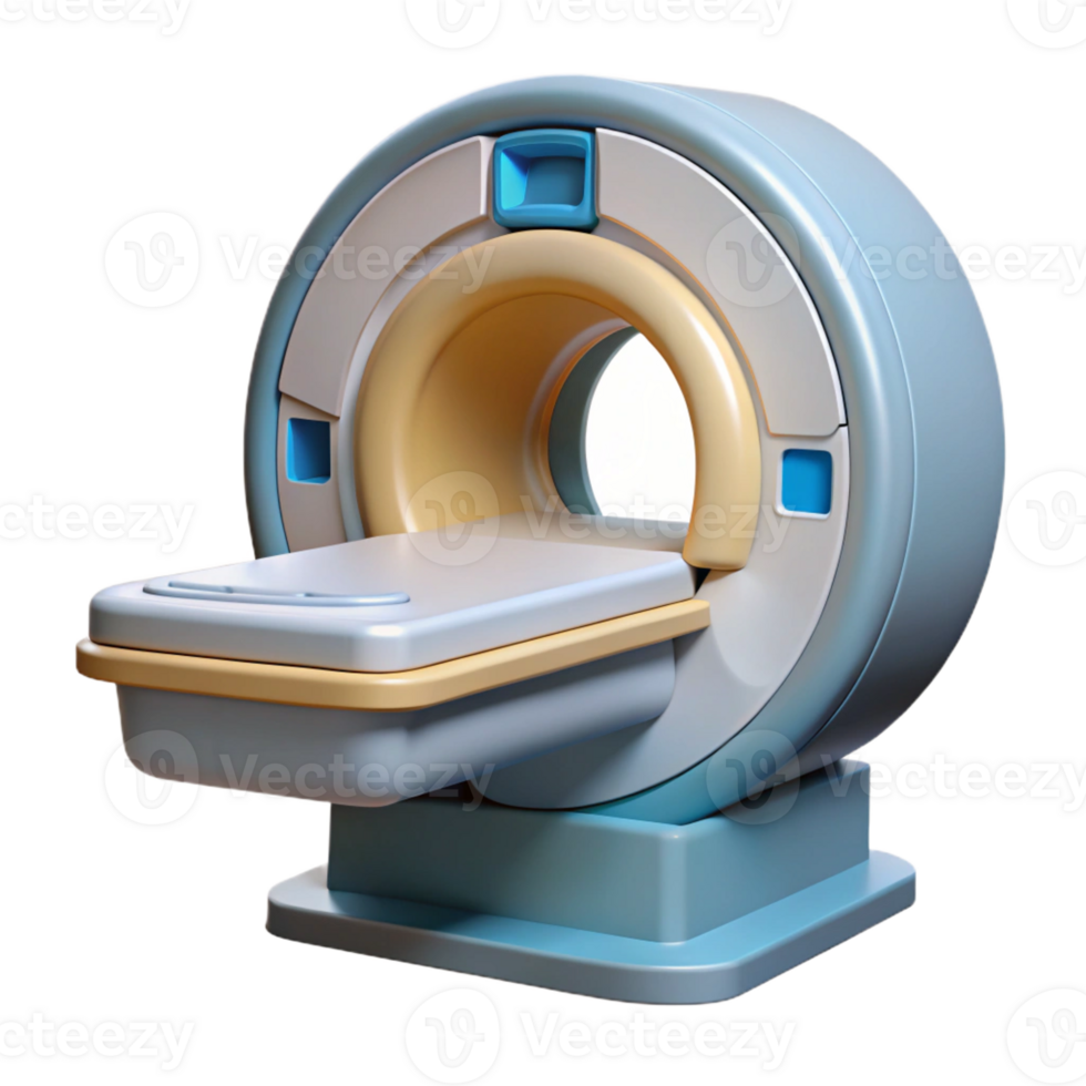 magnificent modern Advanced Medical Scanner displaying anatomical details high quality png