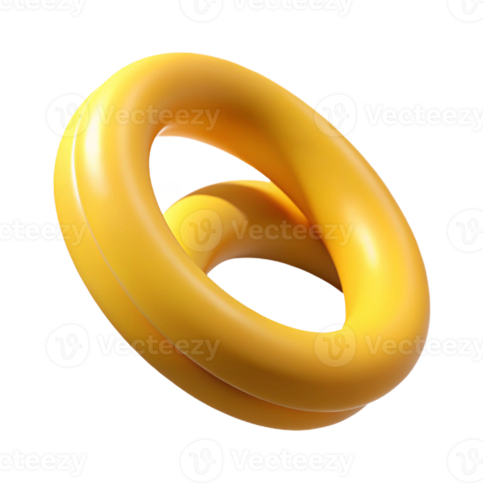 vibrant rustic A rubber band, yellow, stretched, high resolution png