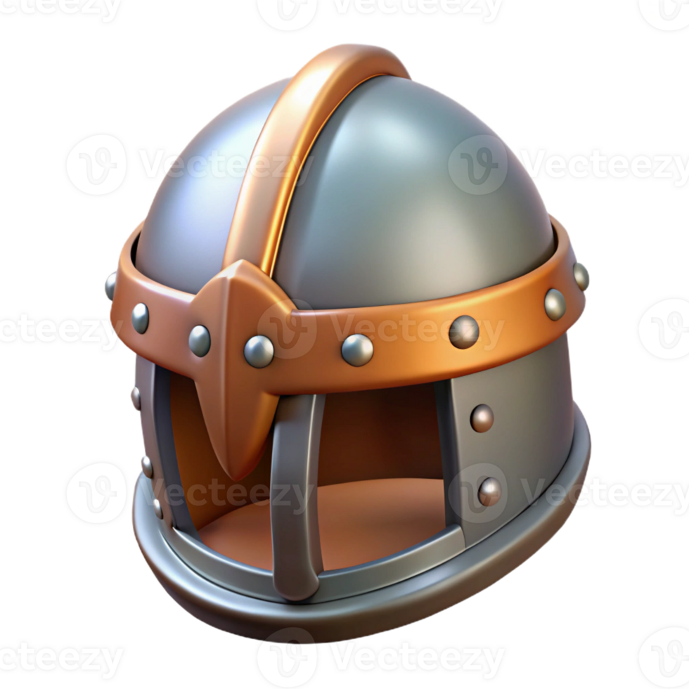 serene vintage A detailed illustration of a medieval helmet, with a visor exclusive png