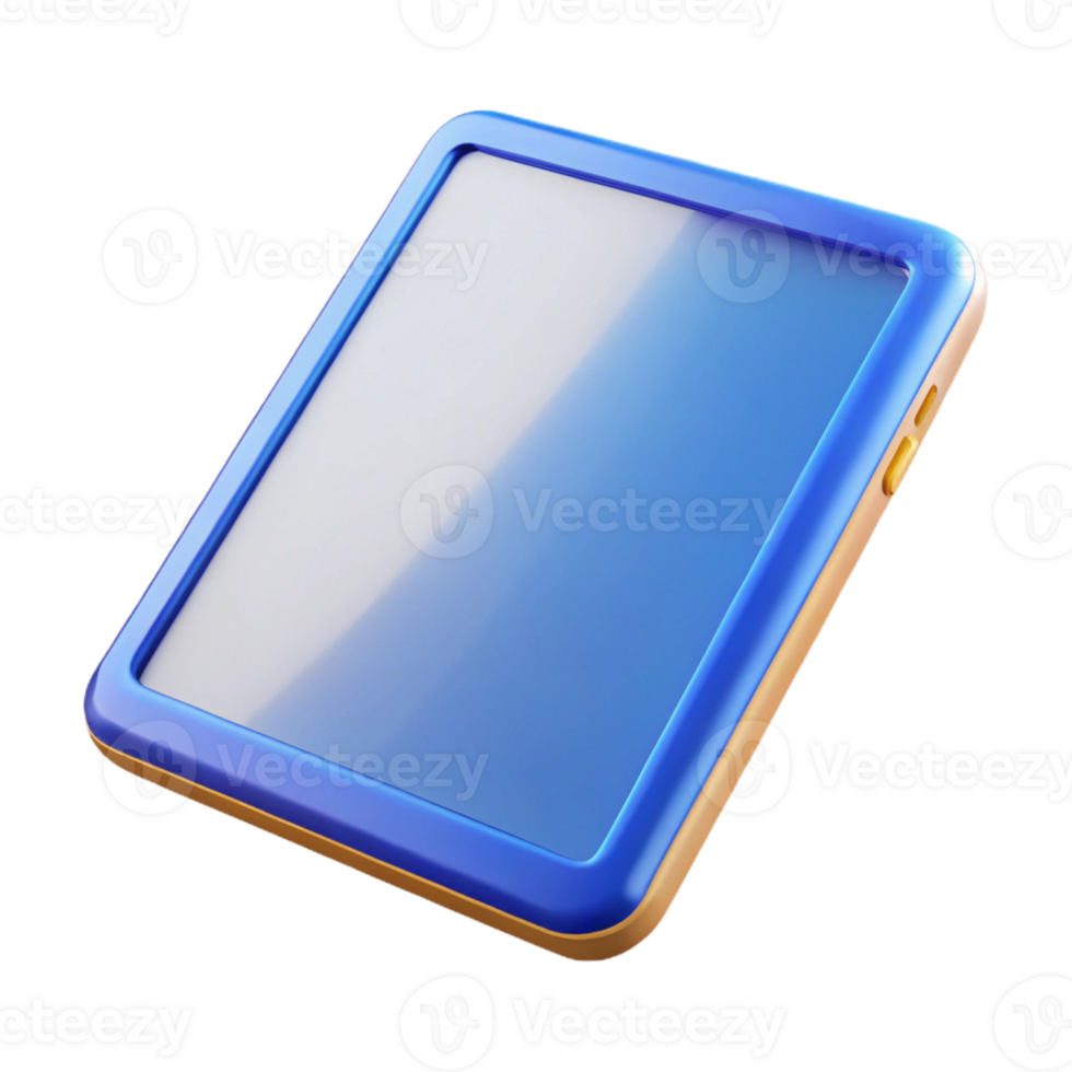 serene artistic Tablet computer, genuine png
