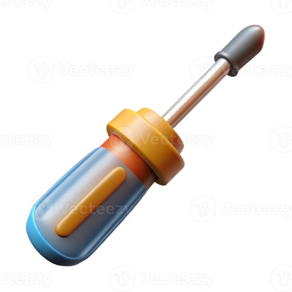 impressive abstract Screwdriver, Phillips head, high quality png
