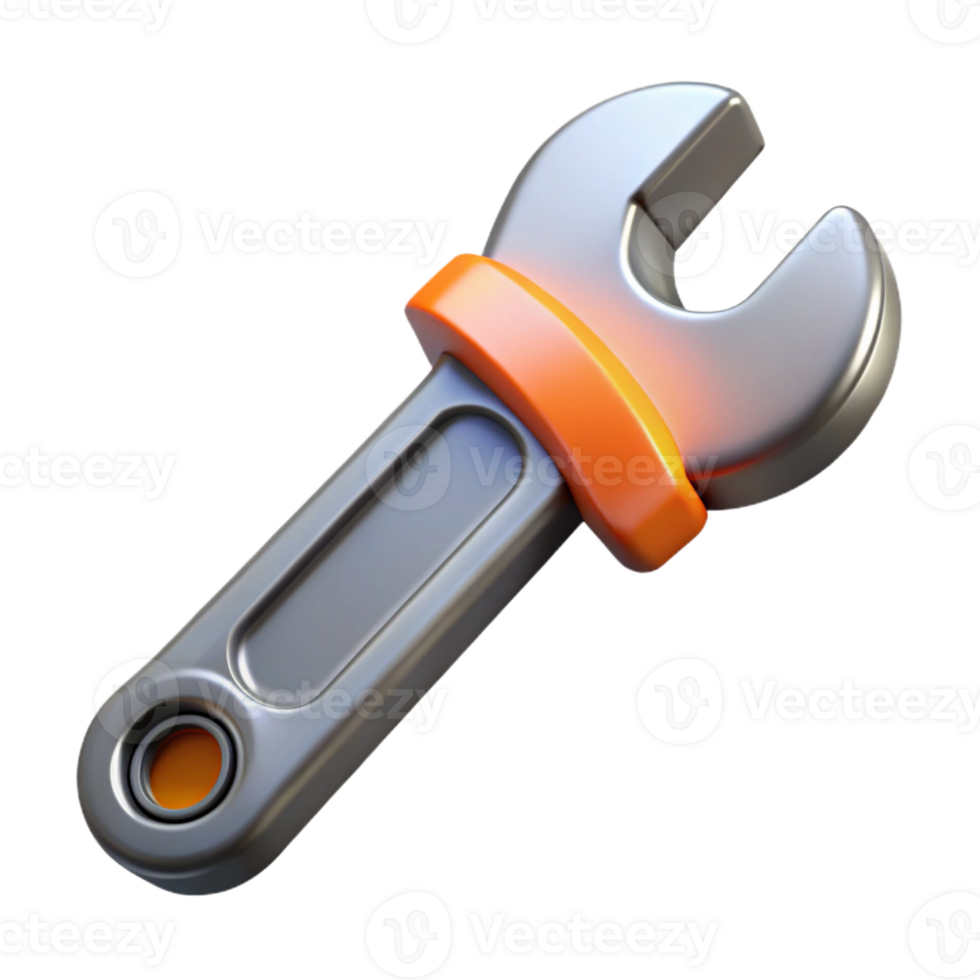 impressive creative Wrench, adjustable design, authentic png