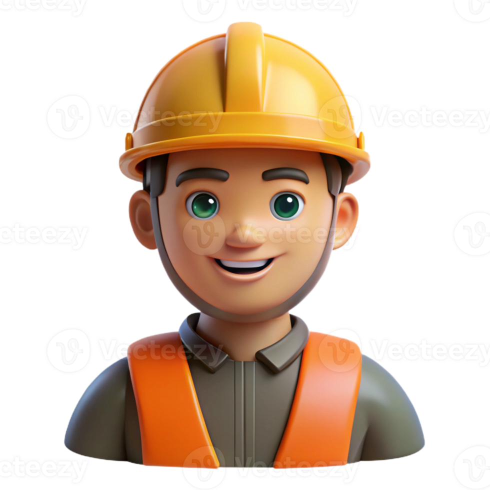 extraordinary abstract Safety helmet, construction worker, genuine png