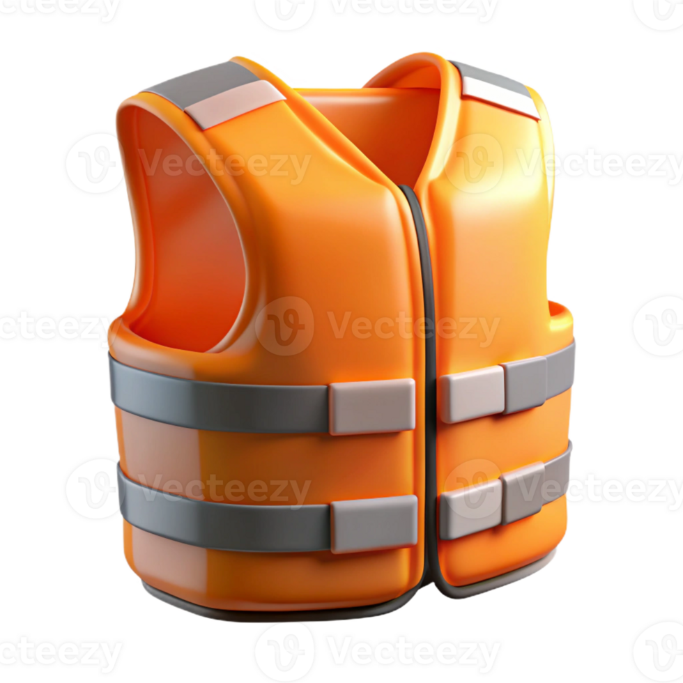 serene contemporary Safety vest, high visibility, genuine png