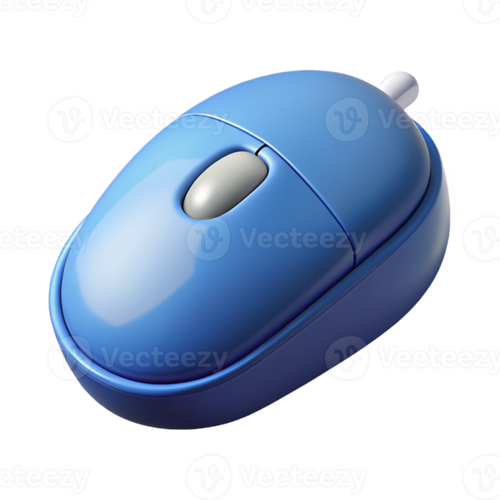 wonderful creative A single, stylized computer mouse icon authentic png