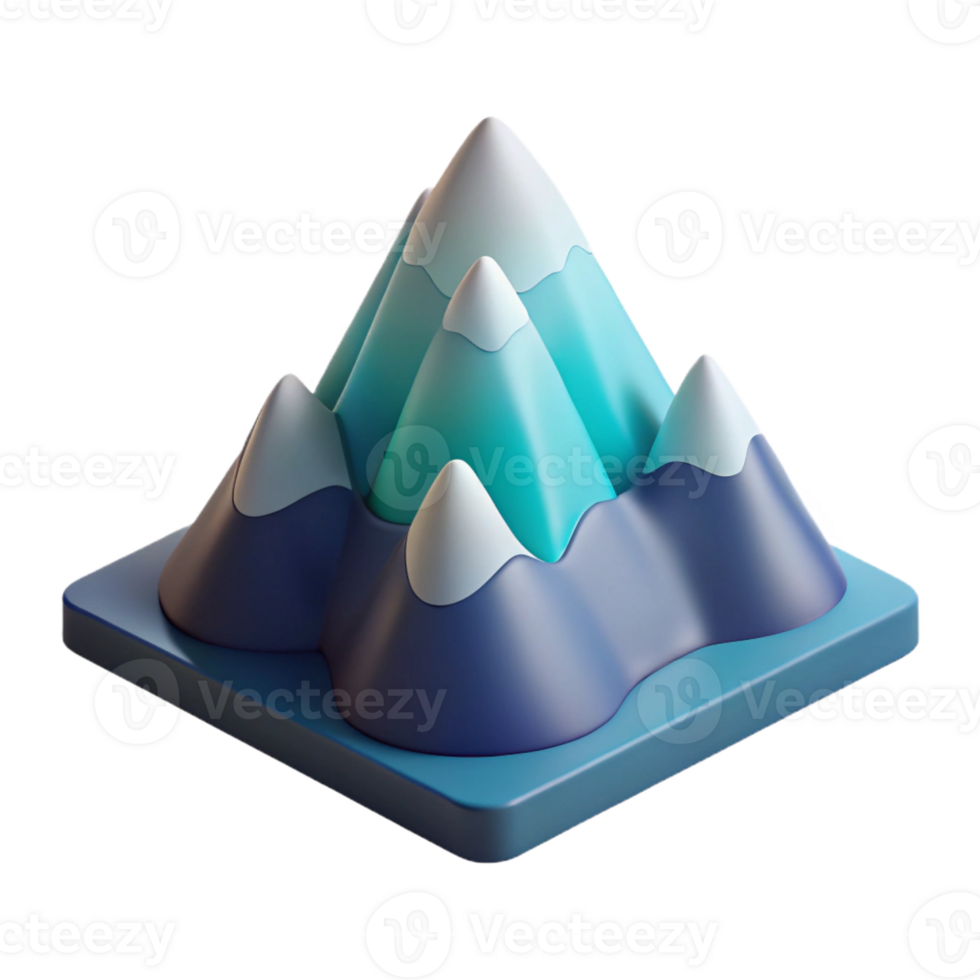 elegant traditional An abstract representation of a mountain high resolution png