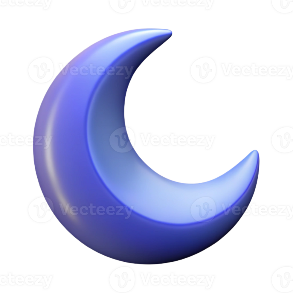 impressive traditional A single, stylized moon exclusive png