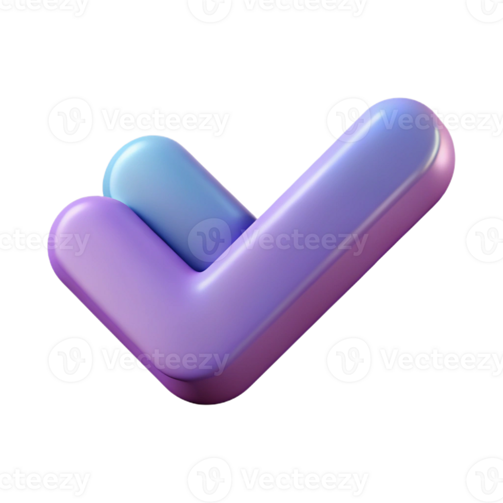 stunning modern An abstract representation of a checkmark high resolution png