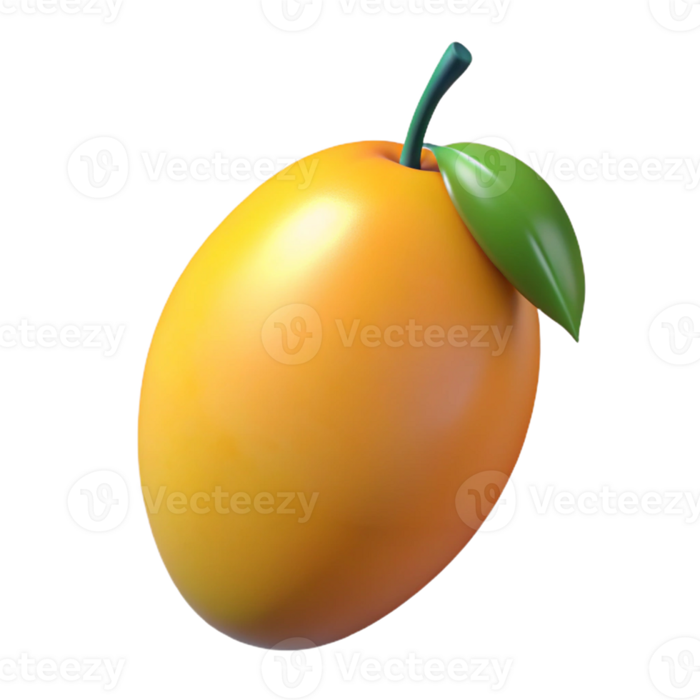 elegant contemporary Mango, whole authentic png