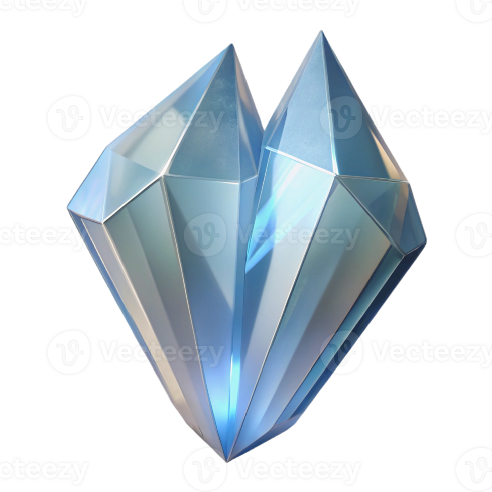 magnificent artistic Crystal, clear quartz authentic png