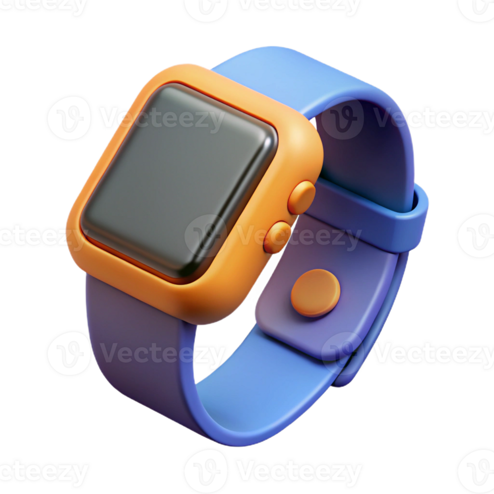 stunning abstract Smartwatch with fitness tracker display original png