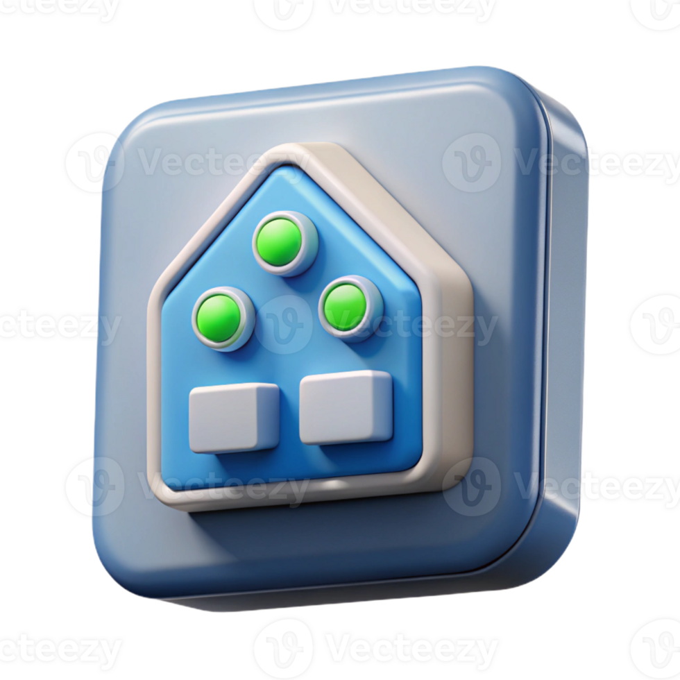 serene traditional Smart home control panel high resolution png