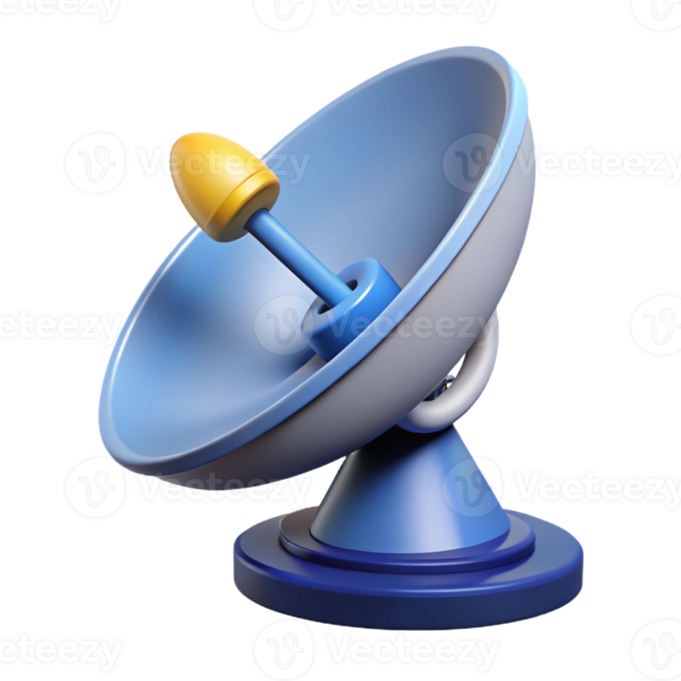 elegant rustic Satellite dish receiving signal high resolution png