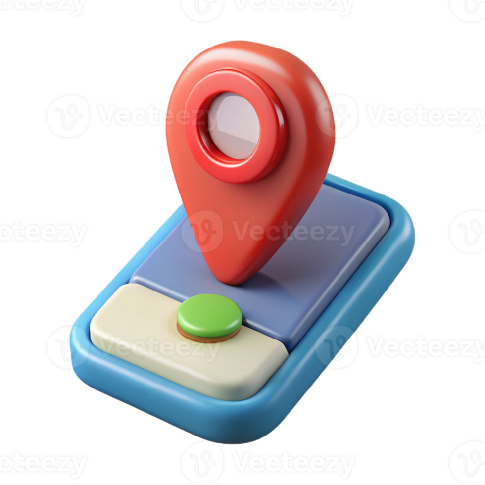 elegant abstract GPS navigation device genuine png