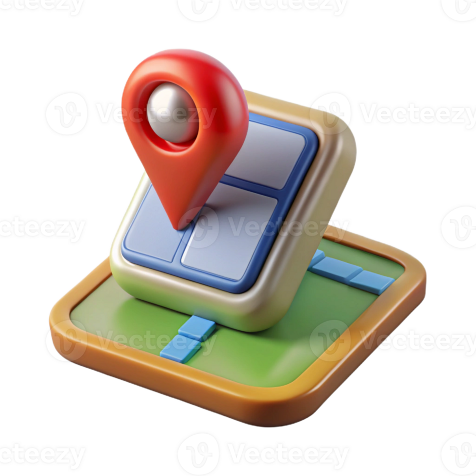 dramatic vintage GPS navigation device premium png