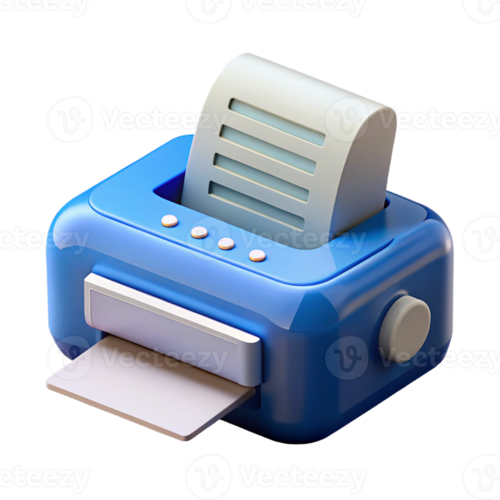 dramatic rustic Printer printing a document professional png