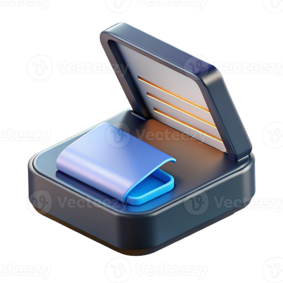 wonderful minimalist Scanner scanning a document original png