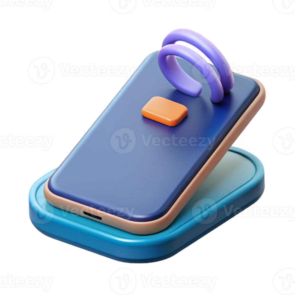 magnificent contemporary Smartphone with wireless charging authentic png