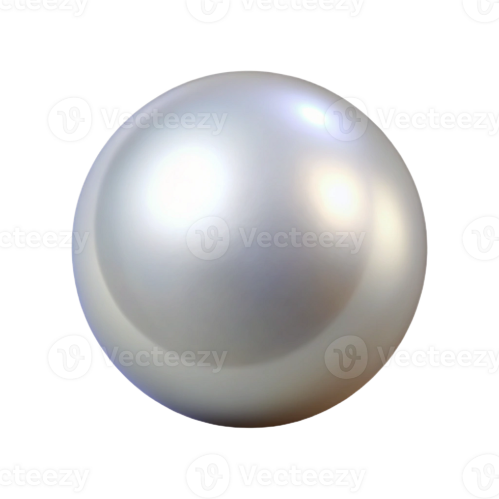 wonderful creative A single pearl, lustrous and white, premium png
