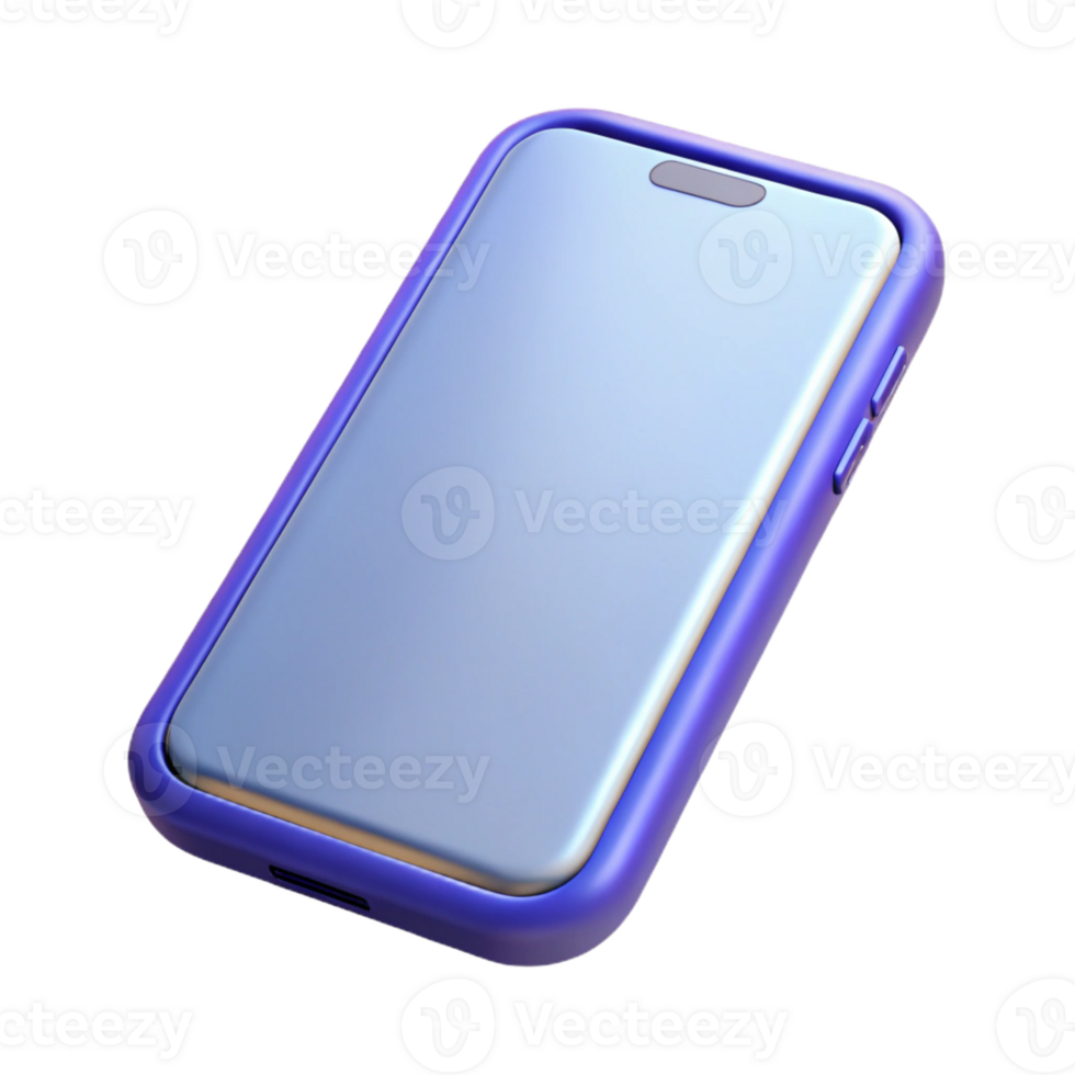 elegant minimalist A smartphone, generic design, original png