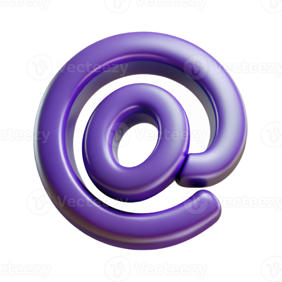 beautiful modern A single, stylized at symbol with a circular design detailed png