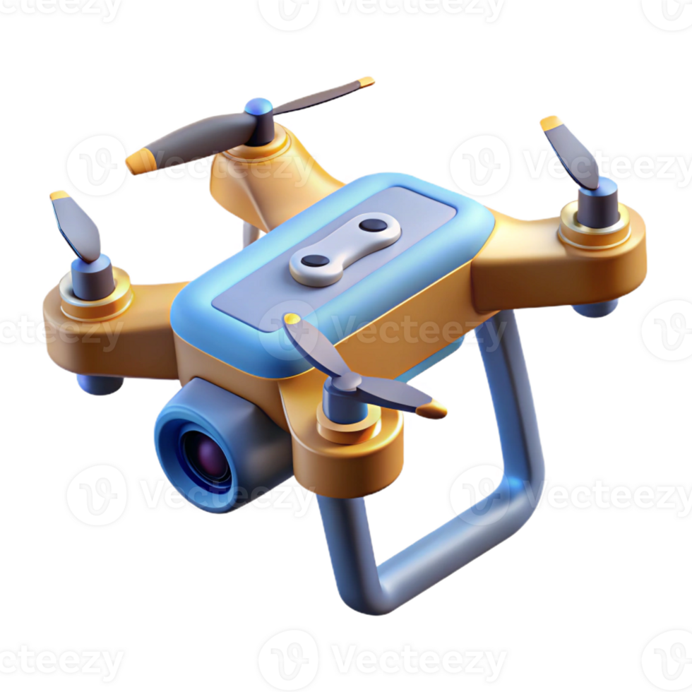 magnificent minimalist A drone with a high-resolution camera authentic png