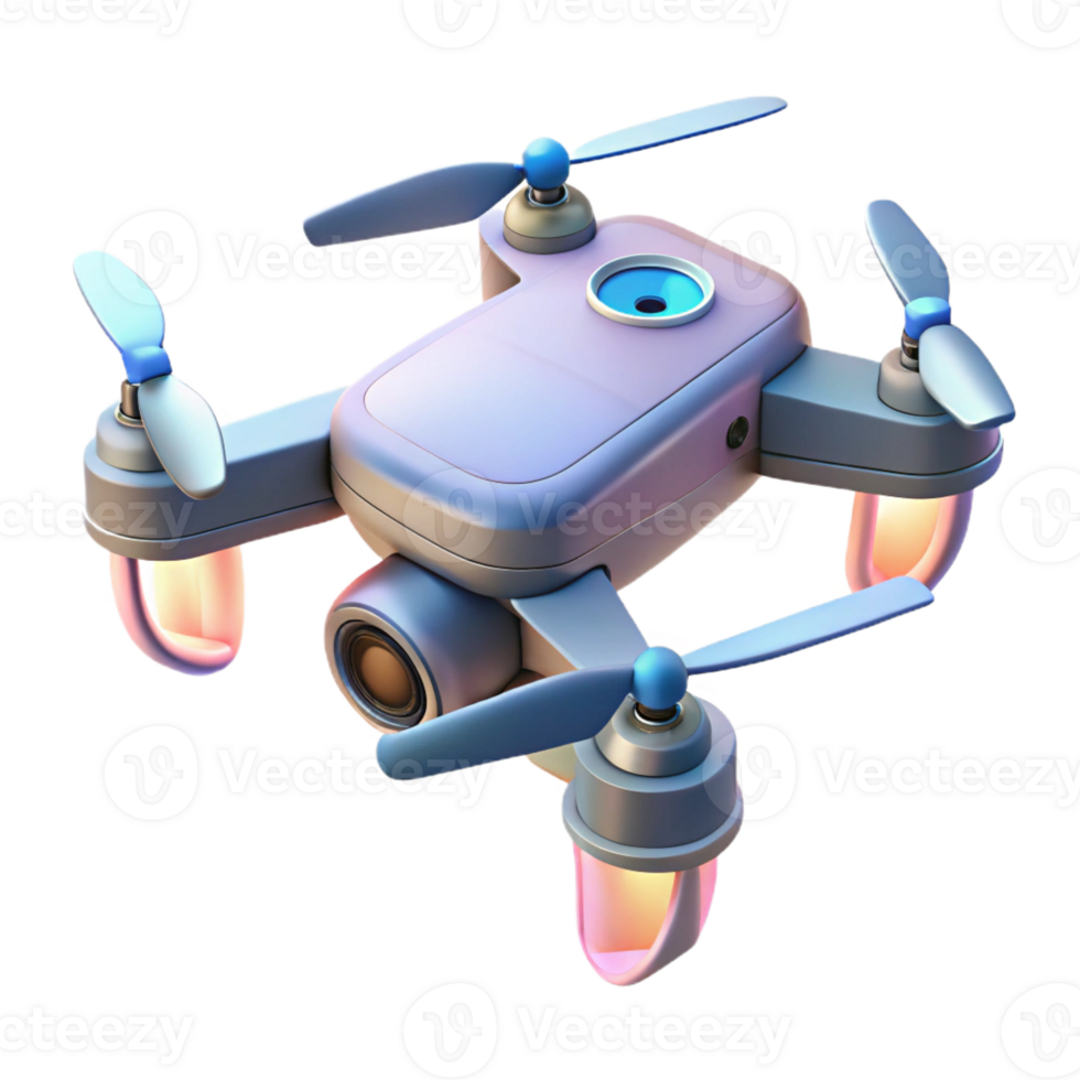 extraordinary contemporary A drone with a high-resolution camera high quality png